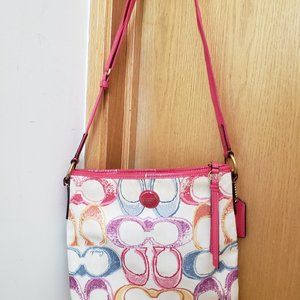 COACH Small/Medium Multicolor Crossbody
